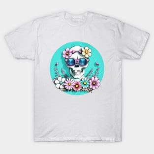 Skull and Flowers T-Shirt